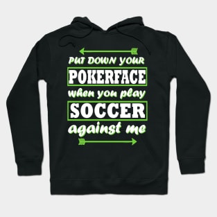 soccer girls team goal club women Hoodie